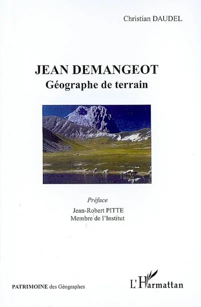 Jean Demangeot : géographe de terrain