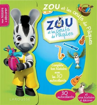 Zou cherche les oeufs de Pâques