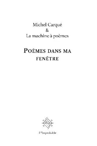 Poèmes dans ma fenêtre