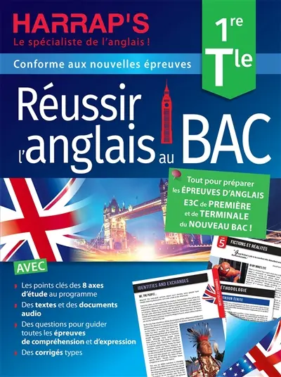 Réussir l'anglais au bac : 1re, terminale : conforme aux nouvelles épreuves