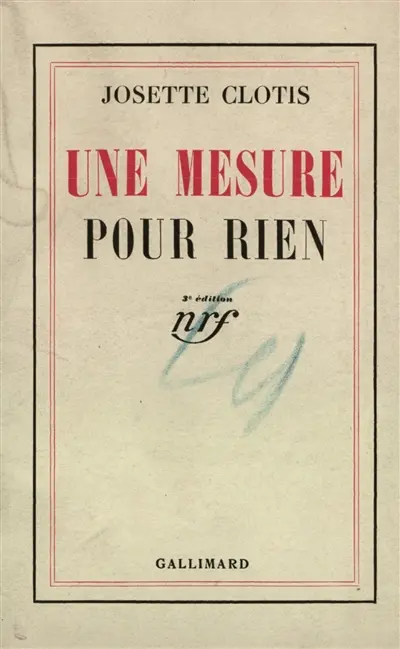Une mesure pour rien