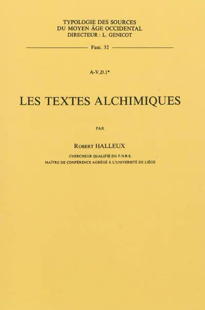 Les textes alchimiques