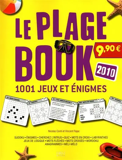 Le plage book 2010 : 1.001 jeux et énigmes