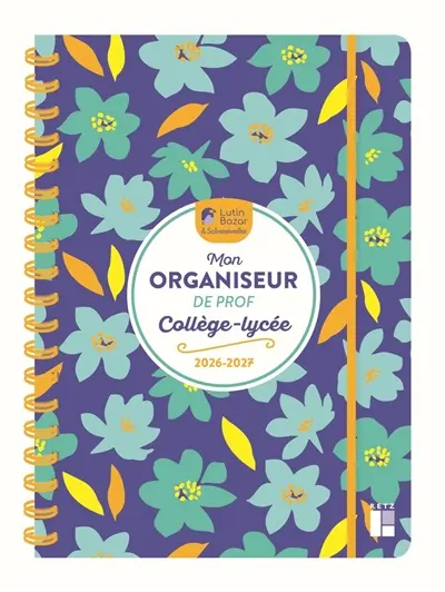 Mon organiseur de prof : collège-lycée : 2026-2027