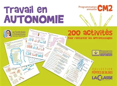 TRAVAIL EN AUTONOMIE CM2 (Livre + ressources numériques)