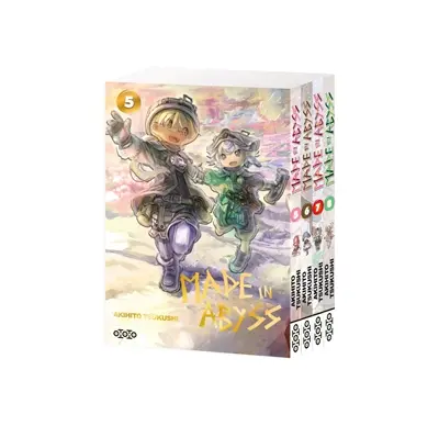 Pack or : Made in abyss T05 à T08