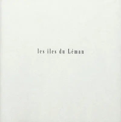 Les îles du Léman