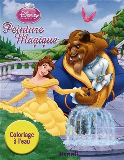 Disney princesses : peinture magique : coloriage à l'eau