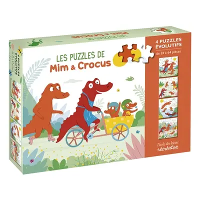 Mim et Crocus : 4 puzzles évolutifs