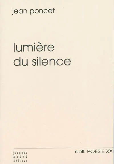 Lumière du silence. Des lieux et des hommes