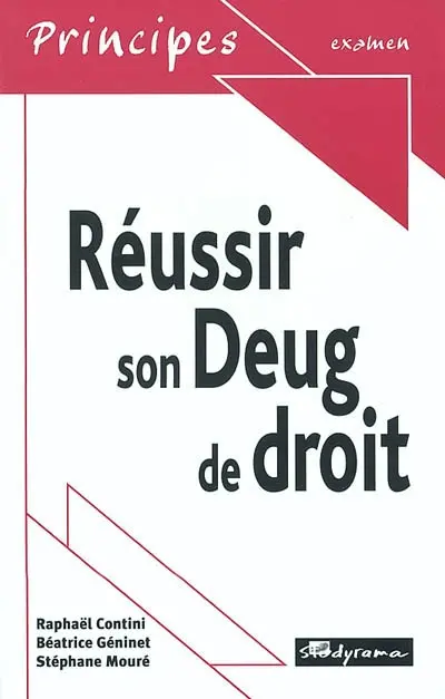 Réussir son Deug de droit