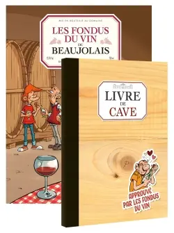 Les fondus du vin du Beaujolais + livre de cave offert