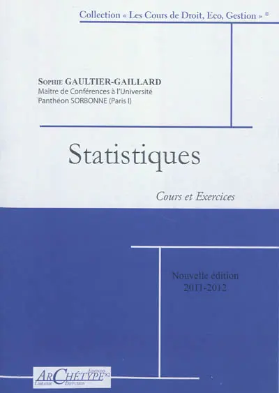 Statistiques : cours et exercices : 2011-2012