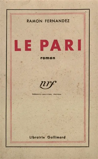 Le pari