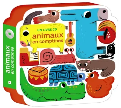 Animaux en comptines : un livre-CD