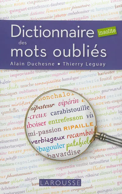 Dictionnaire insolite des mots oubliés