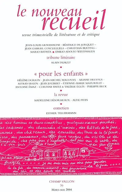 Nouveau recueil (Le), n° 70. Pour les enfants