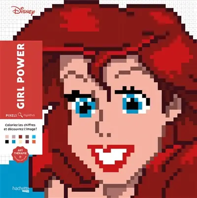 Girl power : 60 coloriages en pixel magique