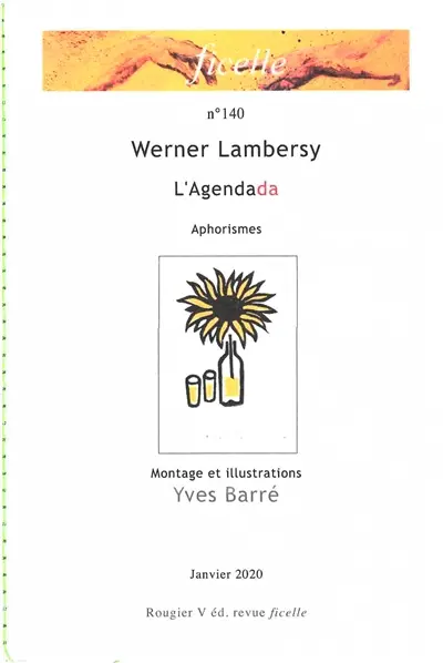 Ficelle, n° 140. L'agendada : Arts : aphorismes