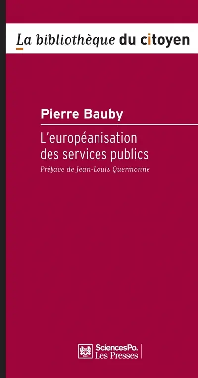 L'européanisation des services publics