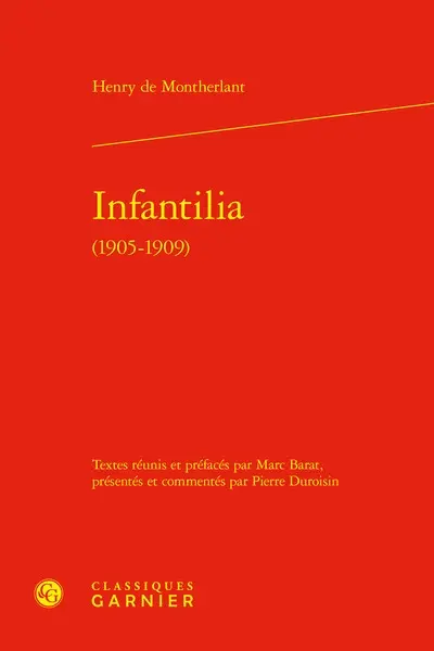 Infantilia (1905-1909)