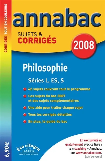 Philosophie L, ES, S