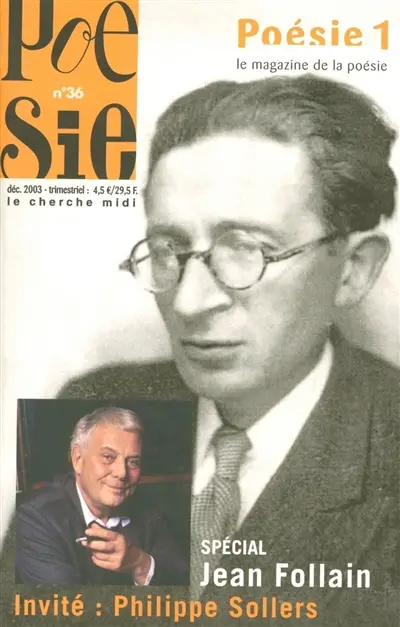 Poésie 1-Vagabondages, n° 36. Jean Follain