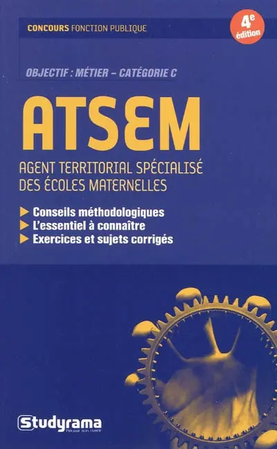 ATSEM, agent territorial spécialisé des écoles maternelles : objectif métier, catégorie C