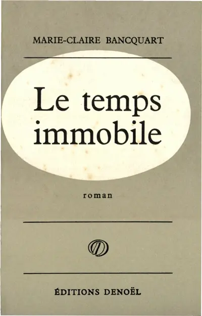 Le Temps immobile