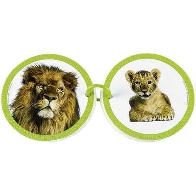 Animages, animaux sauvages : lot de 2