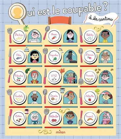 Qui est le coupable ?. A la cantine