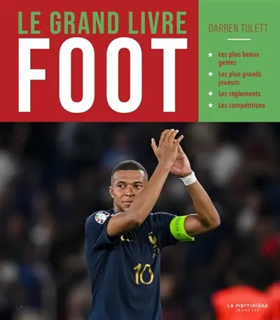 Le grand livre foot : les plus beaux gestes, les plus grands joueurs, les règlements, les compétitions