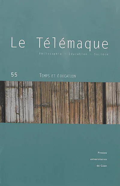 Télémaque (Le), n° 55. Temps et éducation