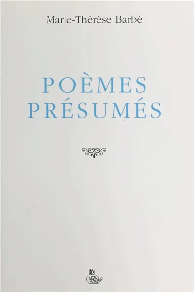 Poèmes présumés