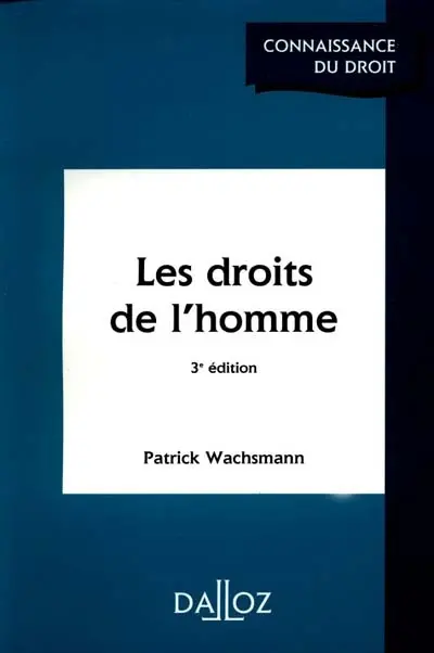 Les droits de l'homme