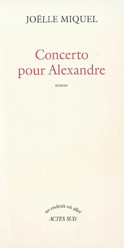 Concerto pour Alexandre