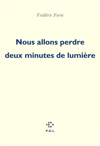 Nous allons perdre deux minutes de lumière