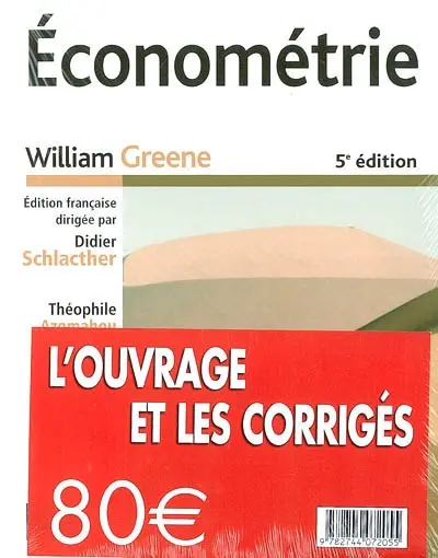 Econométrie. Econométrie : corrigé des exercices