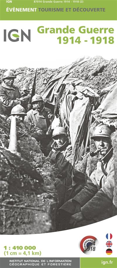 GRANDE GUERRE 1914-1918 RECTO/VERSO