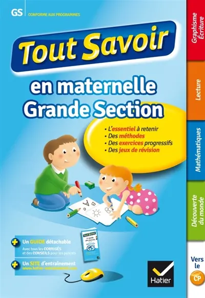 Tout savoir en maternelle grande section