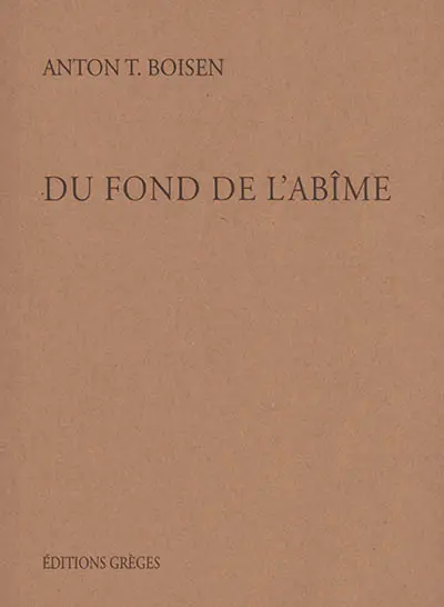 Du fond de l'abîme