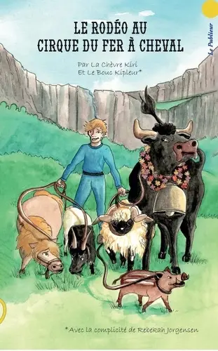 Le rodéo au cirque du Fer à Cheval. The rodeo in the cirque du Fer à Cheval