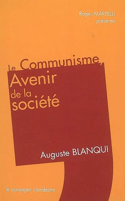 Le communisme, avenir de la société