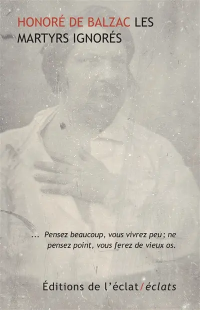 Les martyrs ignorés : fragment du Phédon d'aujourd'hui