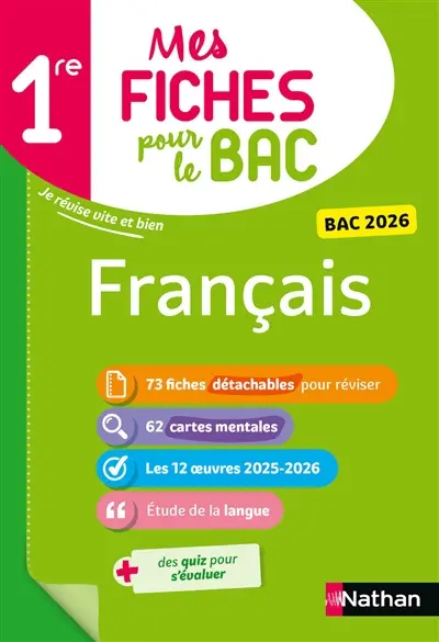 Français 1re : bac 2026