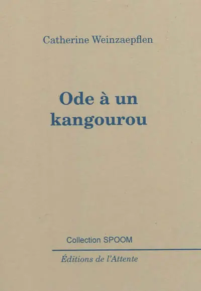 Ode à un kangourou