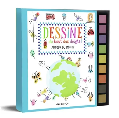 Dessine du bout des doigts : autour du monde