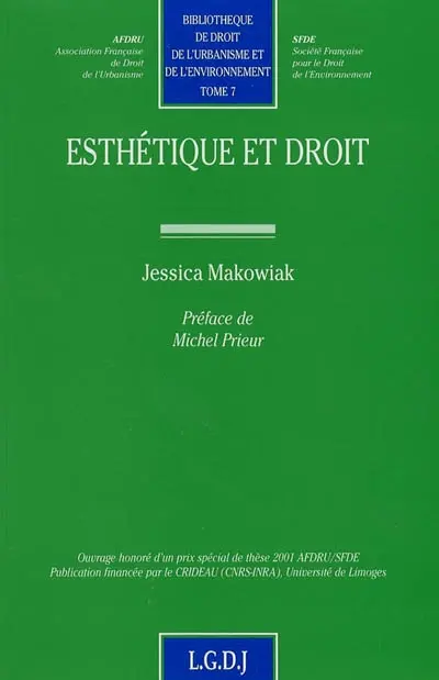 Esthétique et droit