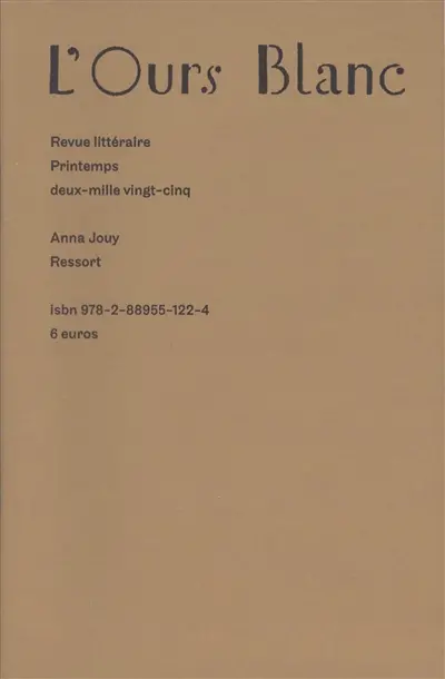 Ours blanc (L'), n° 43. Ressort