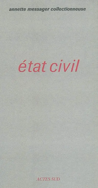 Etat civil
